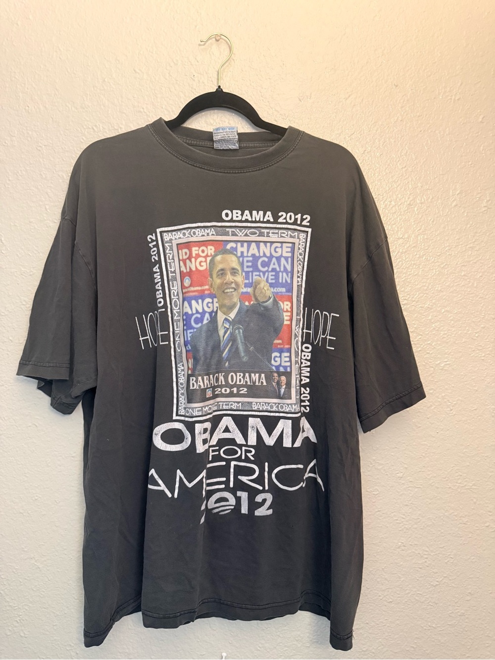 Obama 2012 Graphic Short Sleeve Tee